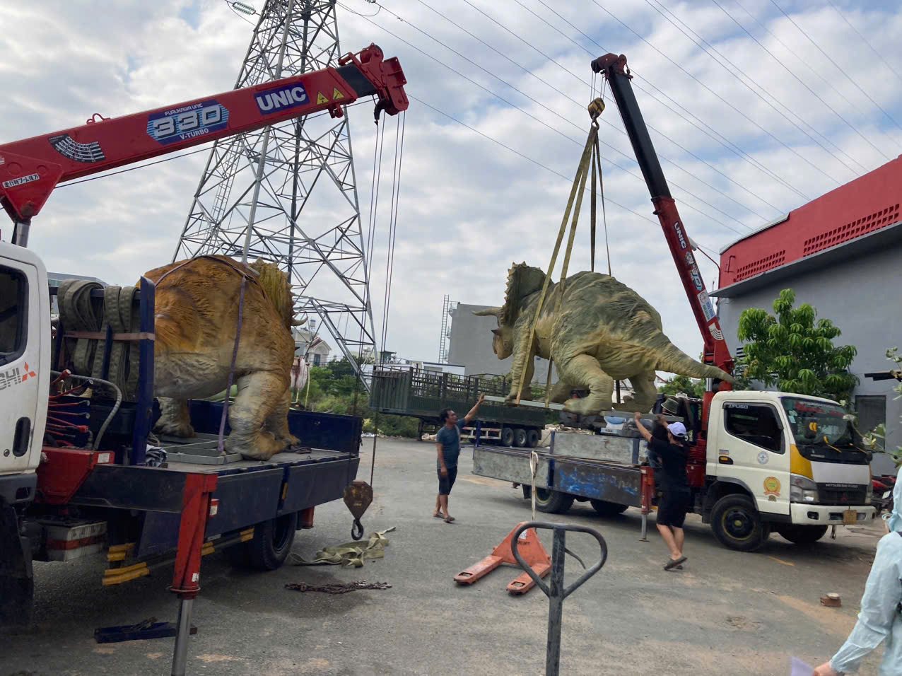 Dịch vụ cẩu hàng nặng